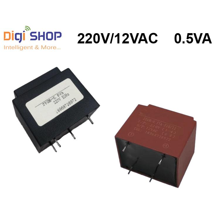 Biến áp cách ly hàn mạch 220V 12V 9V 6V AC công suất 0.5VA