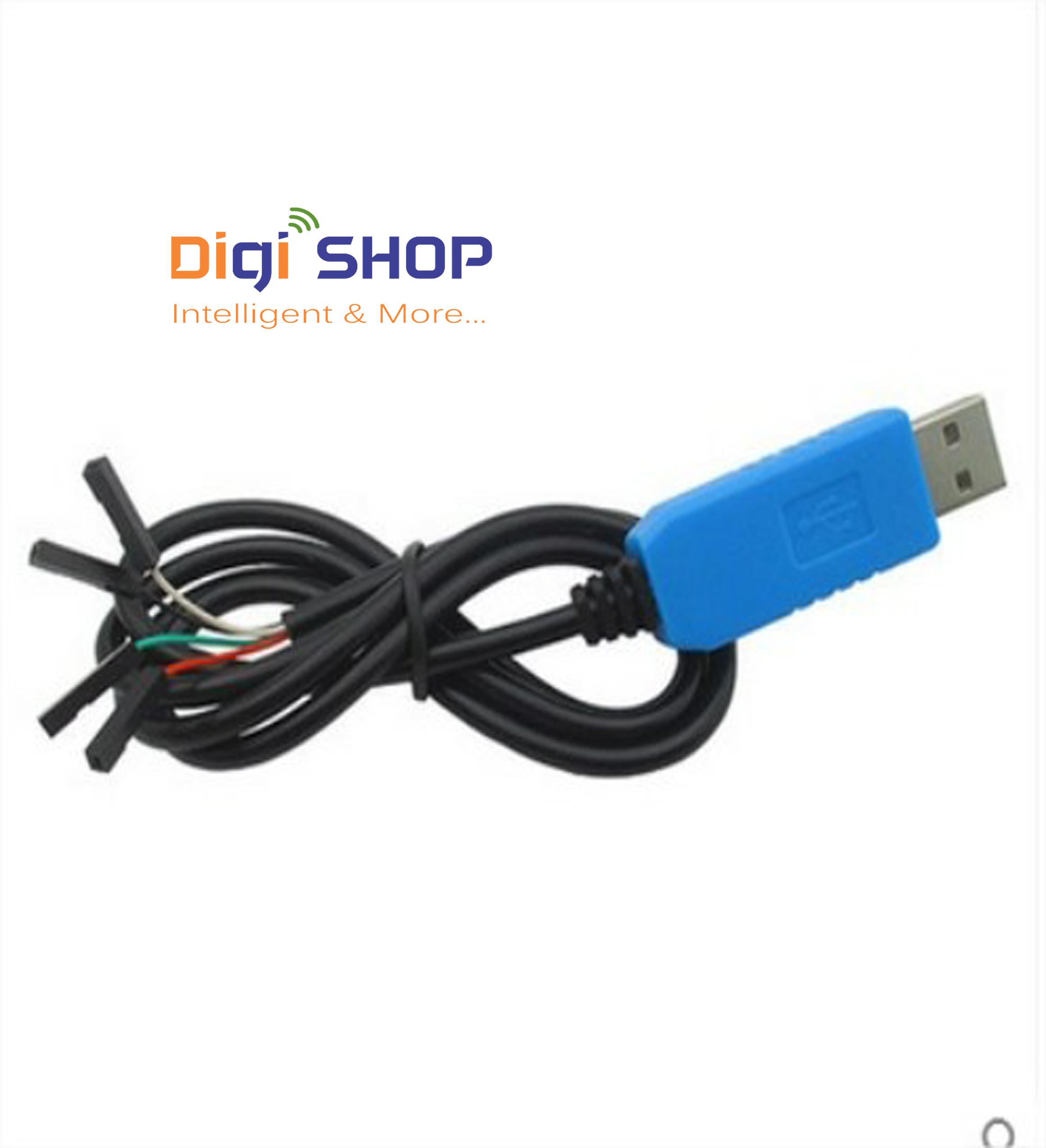 Cáp chuyển đổi USB  sang TTL dùng cho Window 11  PL2303GL